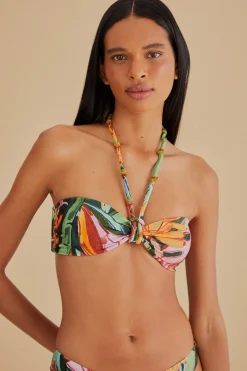  BANANA FOLIAGE BIKINI TOP