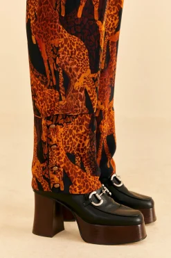  BLACK GIRAFFES PANTS