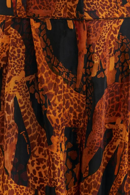  BLACK GIRAFFES PANTS