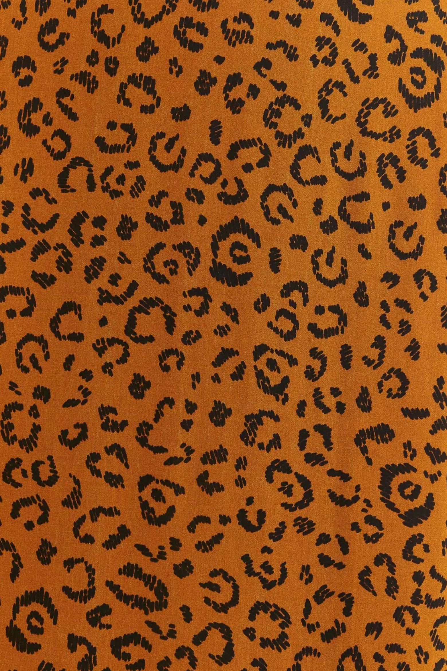 BLACK LEOPARDS TEXTURE MIDI SKIRT