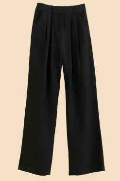BLACK LOW WAISTED PANTS