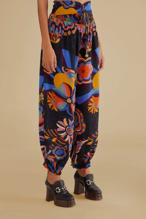  BLACK 70S VIBE PANTS