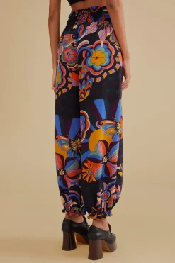  BLACK 70S VIBE PANTS