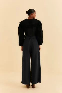  BLACK TAILORED PANTS