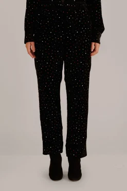  BLACK VELVET PANTS