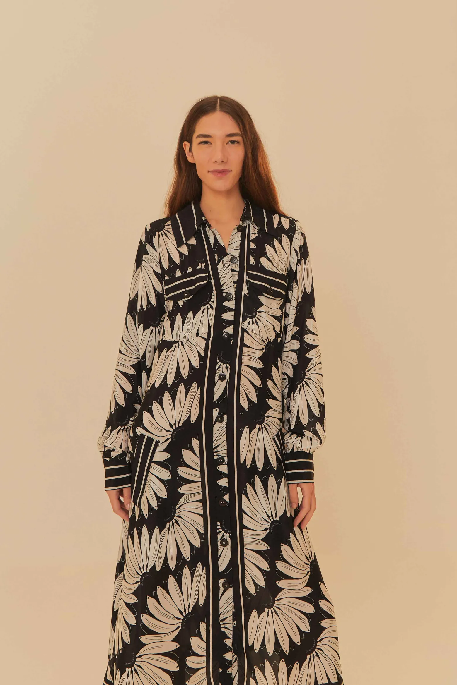 COPABANANA BLACK CHEMISE DRESS