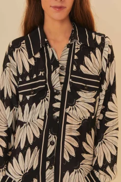 COPABANANA BLACK CHEMISE DRESS