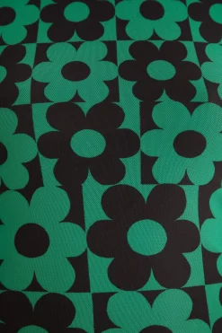  GREEN LOVEDAISY TULLE MIDI DRESS
