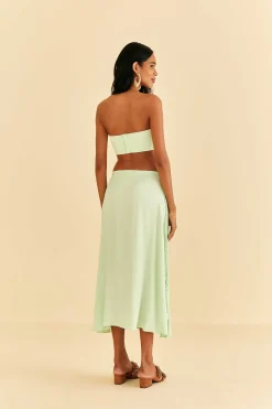 MINT MIDI SKIRT