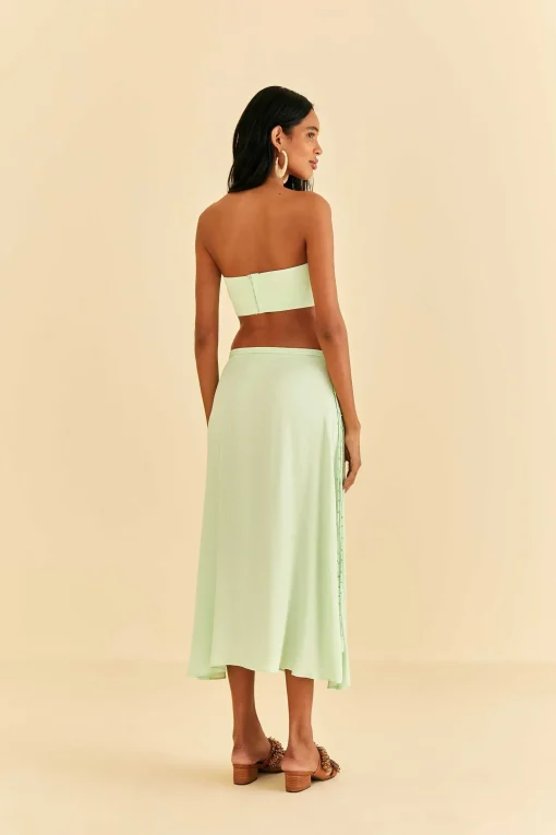  MINT MIDI SKIRT