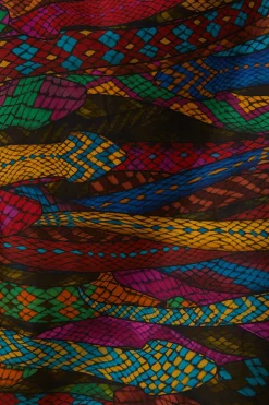  MULTICOLOR MIRAGE MIDI SKIRT