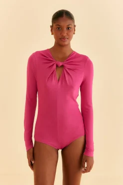  PINK LONG SLEEVE BODYSUIT