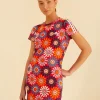  RED ADIDAS FARM DRESS