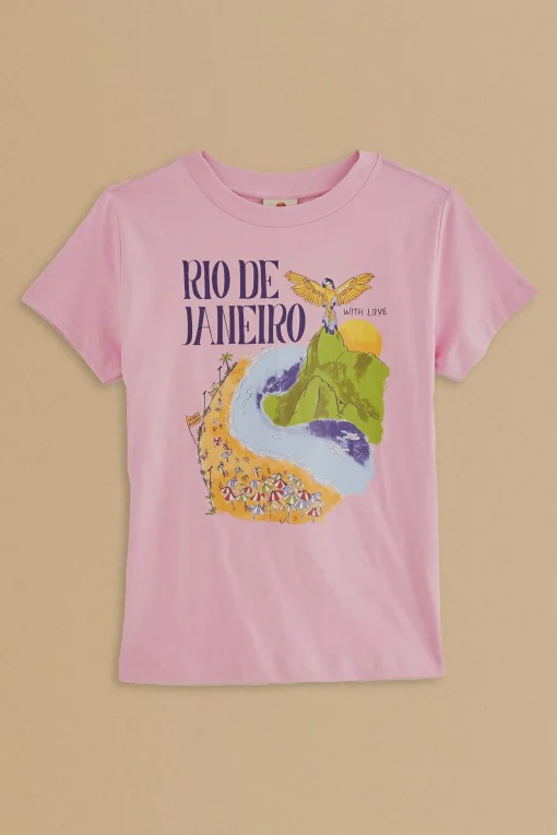  RIO DE JANEIRO ORGANIC COTTON FIT T-SHIRT