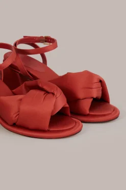  RUST PUFFER HIGH SANDAL