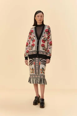  SAND PALMS PARADISE KNIT CARDIGAN
