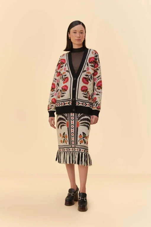  SAND PALMS PARADISE KNIT CARDIGAN