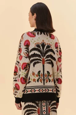  SAND PALMS PARADISE KNIT CARDIGAN