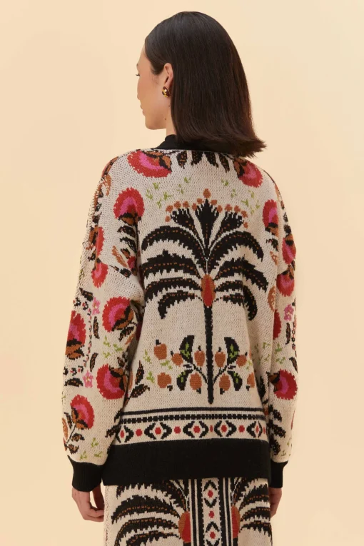  SAND PALMS PARADISE KNIT CARDIGAN