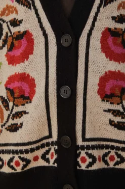 SAND PALMS PARADISE KNIT CARDIGAN