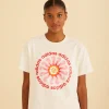 WHITE ADIDAS FARM GFX TEE