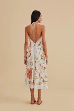 WHITE BANANA VITAMIN LACE COVER UP