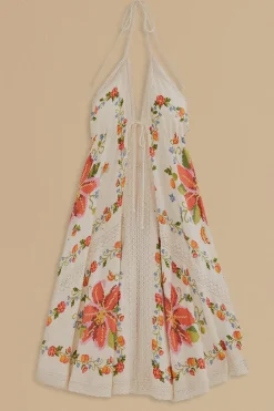 WHITE BANANA VITAMIN LACE COVER UP